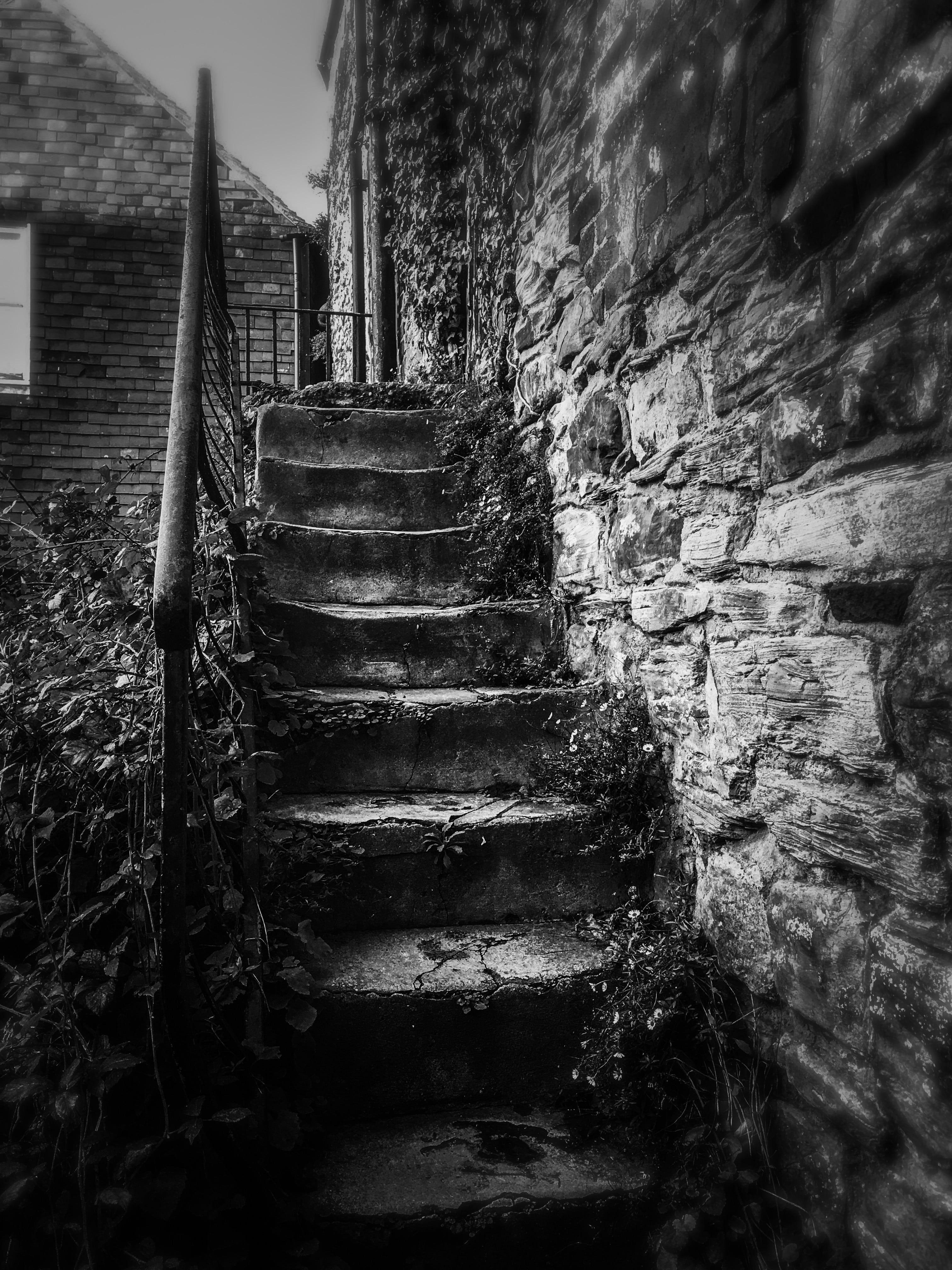 A little stairway in Rye, UK.